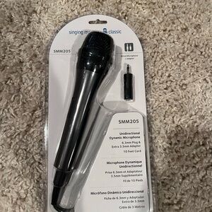 Brand New Classic Black Microphone